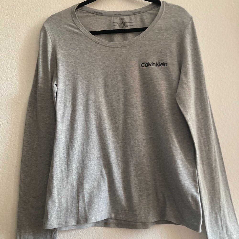 Calvin Klein Gray Sleepwear Shirt L/G